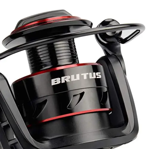 KastKing Brutus Spinning Reel, Freshwater Spinning Fishing Reels, Graphite Frame, CNC Aluminum Spool, 5.2: 1 Gear Ratio, 4+1 Ball Bearings - 2