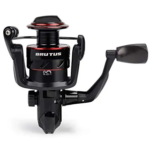KastKing Brutus Spinning Reel, Freshwater Spinning Fishing Reels, Graphite Frame, CNC Aluminum Spool, 5.2: 1 Gear Ratio, 4+1 Ball Bearings - 2