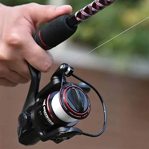 KastKing Brutus Spinning Reel, Freshwater Spinning Fishing Reels, Graphite Frame, CNC Aluminum Spool, 5.2: 1 Gear Ratio, 4+1 Ball Bearings - 7