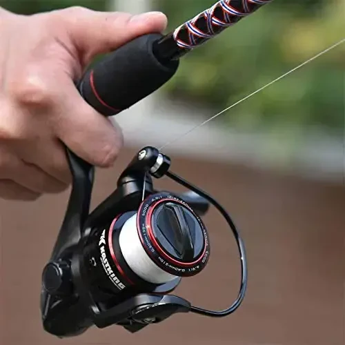 KastKing Brutus Spinning Reel, Freshwater Spinning Fishing Reels, Graphite Frame, CNC Aluminum Spool, 5.2: 1 Gear Ratio, 4+1 Ball Bearings - 6