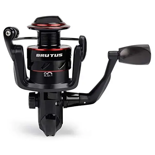 KastKing Brutus Spinning Reel, Freshwater Spinning Fishing Reels, Graphite Frame, CNC Aluminum Spool, 5.2: 1 Gear Ratio, 4+1 Ball Bearings - 2