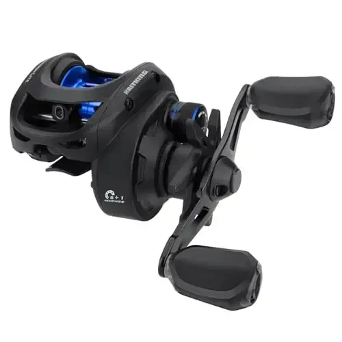 KastKing Centron Lite Baitcasting Fishing Reel – Lightweight, Glass Fiber Infused Nylon Frame – 7.6 OZ – 5 + 1 Anti-Reverse Ball Bearings, 7.1: 1 High-Speed Gear Ratio Fishing Reel with Compact Design - 1