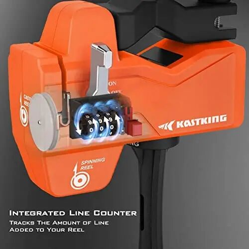 KastKing Kalibrate Fishing Line Spooler, Line Counter & 5
