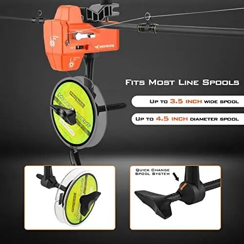 KastKing Kalibrate Fishing Line Spooler, Line Counter & 5