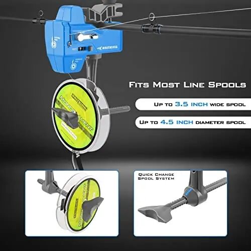 KastKing Kalibrate Fishing Line Spooler, Line Counter & 5