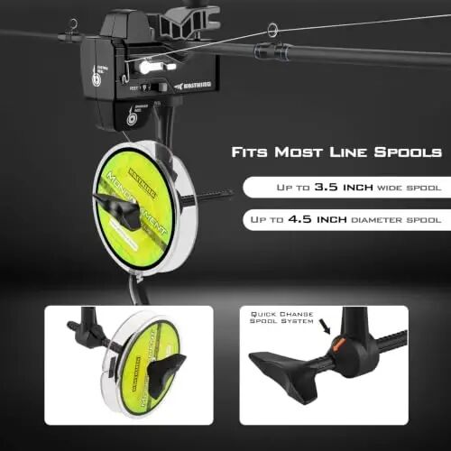KastKing Kalibrate Fishing Line Spooler, Line Counter & 5