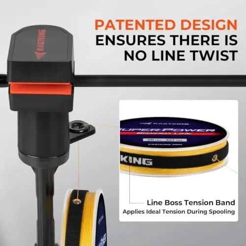 KastKing Kalibrate Fishing Line Spooler, Line Counter & 5