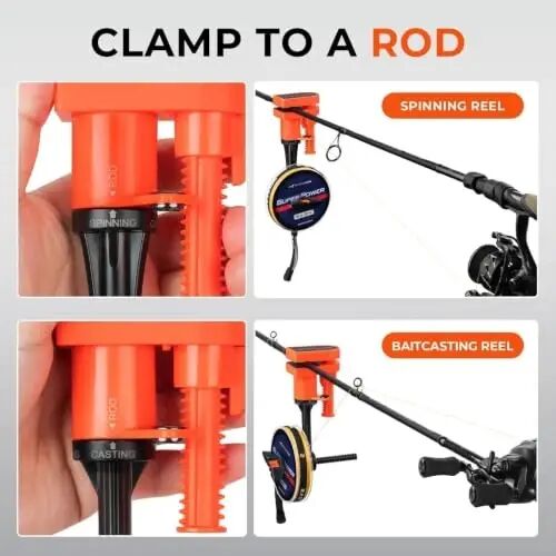 KastKing Kalibrate Fishing Line Spooler, Line Counter & 5