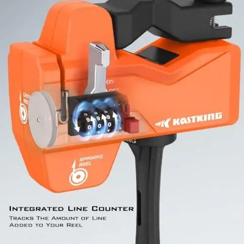 KastKing Kalibrate Fishing Line Spooler, Line Counter & 5
