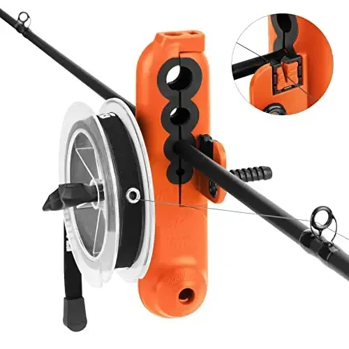 KastKing Patented Radius Line Spooler, Compact Fishing Line Spooling Tool for Spinning Reels and Casting Reels – Line Spooler Spools Fishing Reels Without Line Twist, Great Fishing Gifts - 1