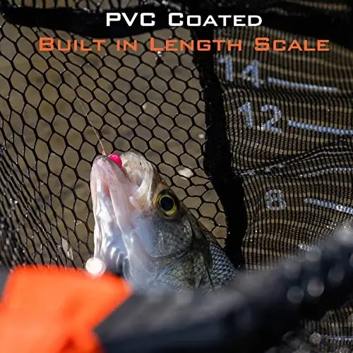 KastKing Pontus Baliq Ovi, Yig'iladigan va Yengil Qo'nish تورى, O'rnatilgan Uzunlik Shkalasi, Kuchli Alyuminiy Dasta, Baliq Ovlash Uskunalari va Erkaklar uchun Sovg'a - 5