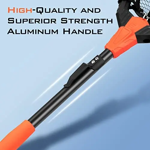 KastKing Pontus Fishing Net, Foldable & Lightweight Landing Net with Built in Length Scale, Strength Aluminum Handle, Fishing Gear and Gift for Men - 4