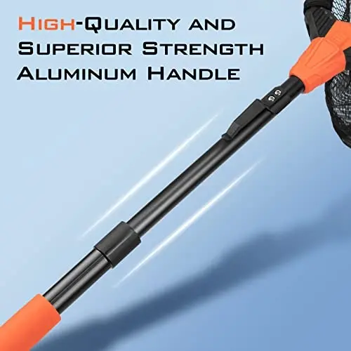 KastKing Pontus Рыболовный Подсак, Складной и Легкий Подсак со Встроенной Шкалой Длины, Прочная Алюминиевая Ручка, Рыболовное Снаряжение и Подарок для Мужчин - KASTKING (1)