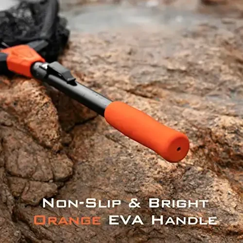 KastKing Pontus Рыболовный Подсак, Складной и Легкий Подсак со Встроенной Шкалой Длины, Прочная Алюминиевая Ручка, Рыболовное Снаряжение и Подарок для Мужчин - 2