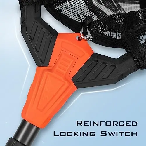 KastKing Pontus Рыболовный Подсак, Складной и Легкий Подсак со Встроенной Шкалой Длины, Прочная Алюминиевая Ручка, Рыболовные Снасти и Подарок для Мужчин - 2