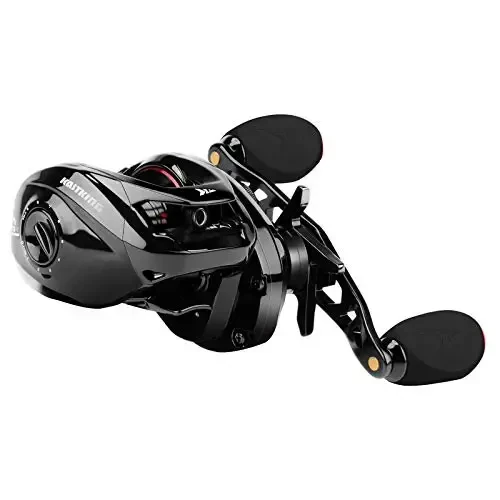 KastKing Royale Legend II Baitcasting Reels, New Compact Design Baitcaster Fishing Reel, 17.64LB Carbon Fiber Drag, Cross-Fire 8 Magnet Braking System, Available in 5.4: 1 and 7.2: 1 - 1