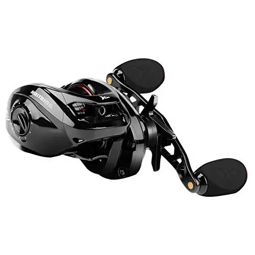 KastKing Royale Legend II Baitcasting Reels, New Compact Design Baitcaster Fishing Reel, 17.64LB Carbon Fiber Drag, Cross-Fire 8 Magnet Braking System, Available in 5.4: 1 and 7.2: 1 - KASTKING