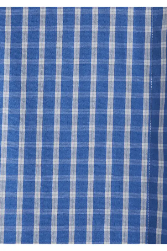 Katak ko'k ko'ylak Loose Fit / Bol Rahat Kesim 121 - 6