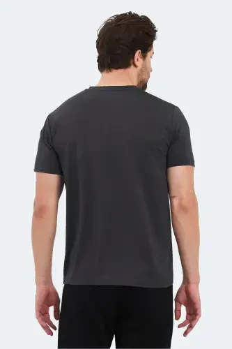 KATRIINA Men's T-Shirt Dark Gray-Dark Gray - 2