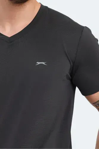 KATRIINA Men's T-Shirt Dark Gray-Dark Gray - 5