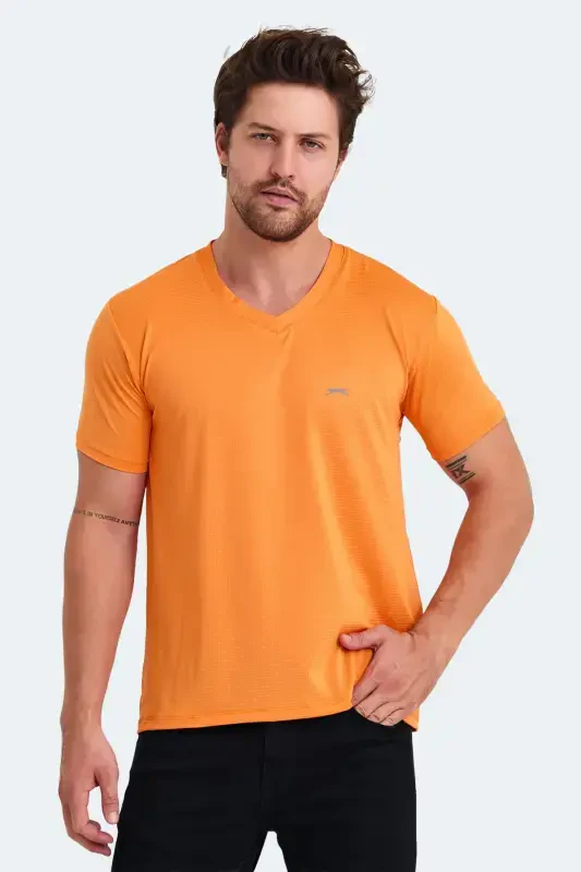 KATRIINA Men's T-Shirt Orange-Orange - 1