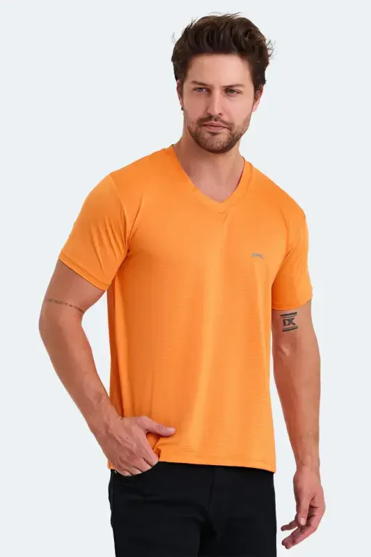 KATRIINA Men's T-Shirt Orange-Orange - 3