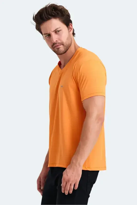 KATRIINA Men's T-Shirt Orange-Orange - 4