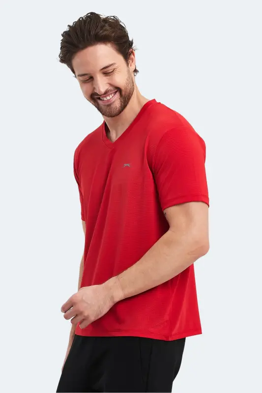 KATRIINA Men's T-Shirt Red-Red - 3