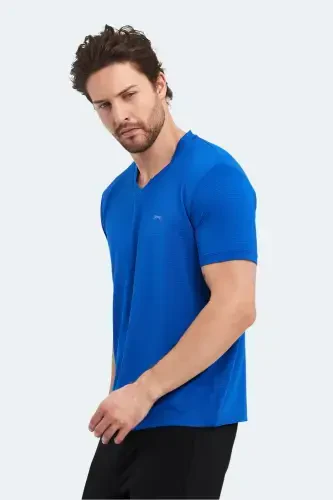 KATRIINA Men's T-Shirt Sapphire Blue-Sapphire Blue - 3