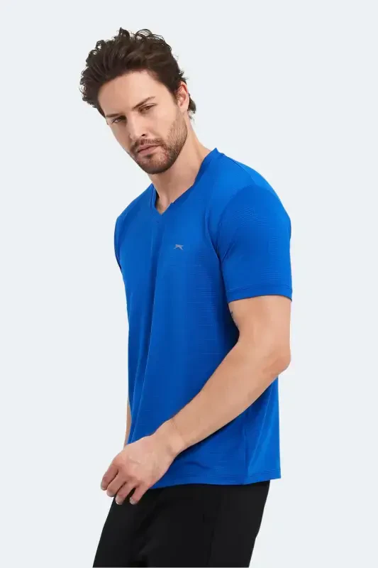 KATRIINA Men's T-Shirt Sapphire Blue-Sapphire Blue - 3