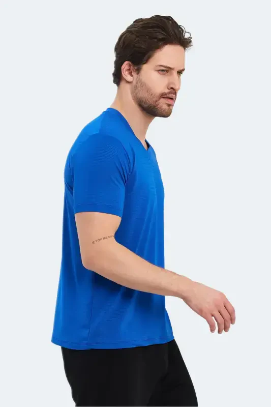 KATRIINA Men's T-Shirt Sapphire Blue-Sapphire Blue - 4