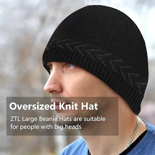 Katta boshlar uchun katta hajmli XXL Beanie shapka 23,6