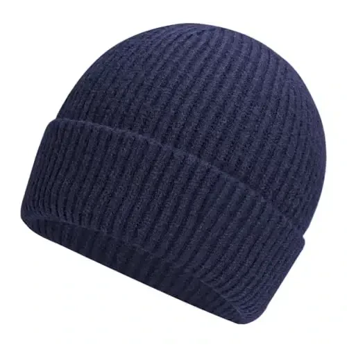 Katta boshlar uchun XXL Beanie shlyapa 23,6
