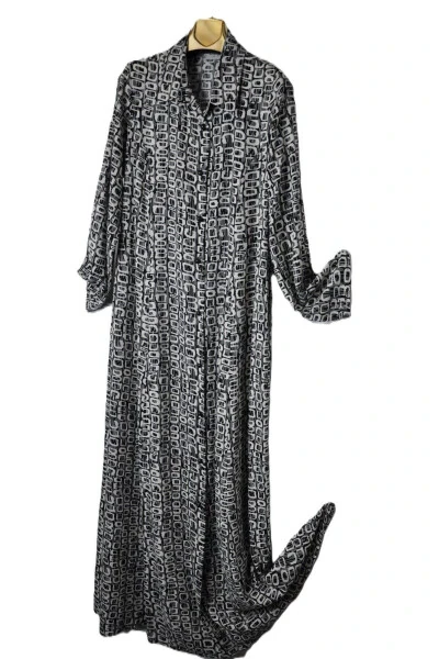 Katta hajmi Viskoz V bo'yinli ko'ylak - ELMA ABONE (1)