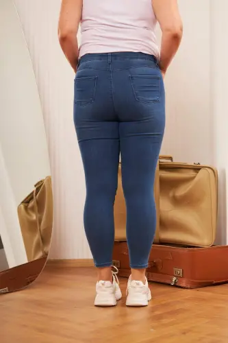 Katta o'lchamdagi ko'k shim - 3