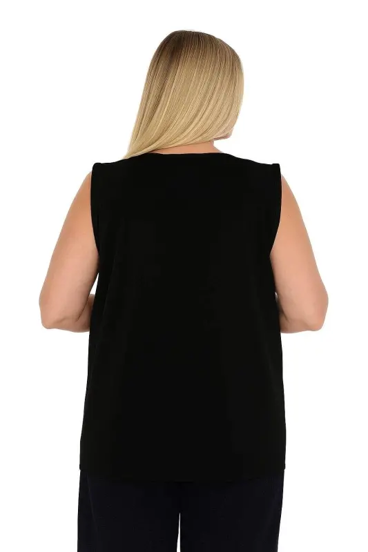 Katta o'lchamli abiye bluz ND4013 6002 - 2