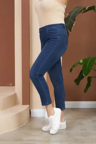 Katta o'lchamli ko'k shim - 3