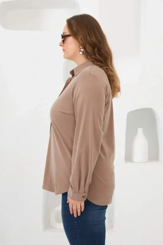 Katta o'lchamli ko'ylak norka - 2