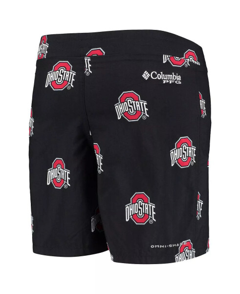 Katta qora Ohio shtati Buckeyes Backcast bosilgan Omni-Shade shortilari - 7