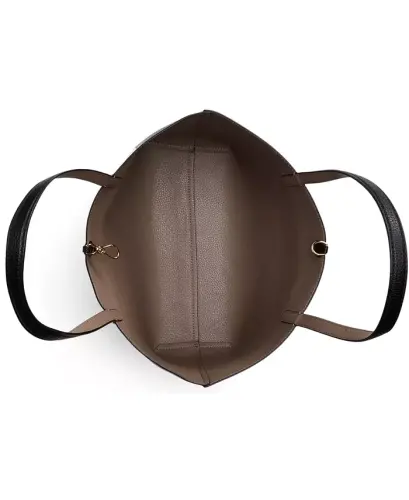 Katta reversible tote bag - Qora/bej/Oltin - 5