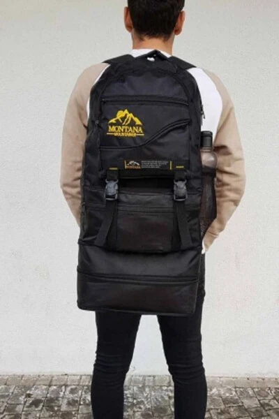Katta xalta, poyabzal bo'limi bilan, tog'da yurish uchun, 80 litr - MONTANA MOUNTAINER
