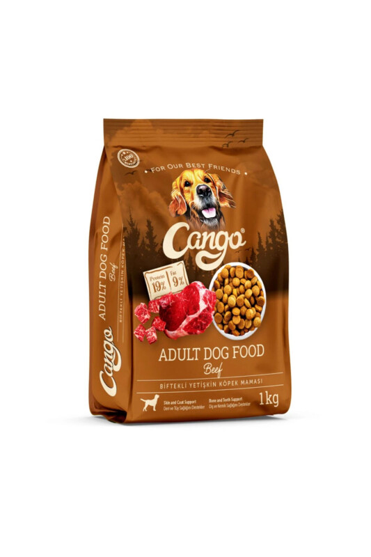 Kattalar uchun it oziq-ovqatlari Go'shtli (STEYK) 1kg - CANGO