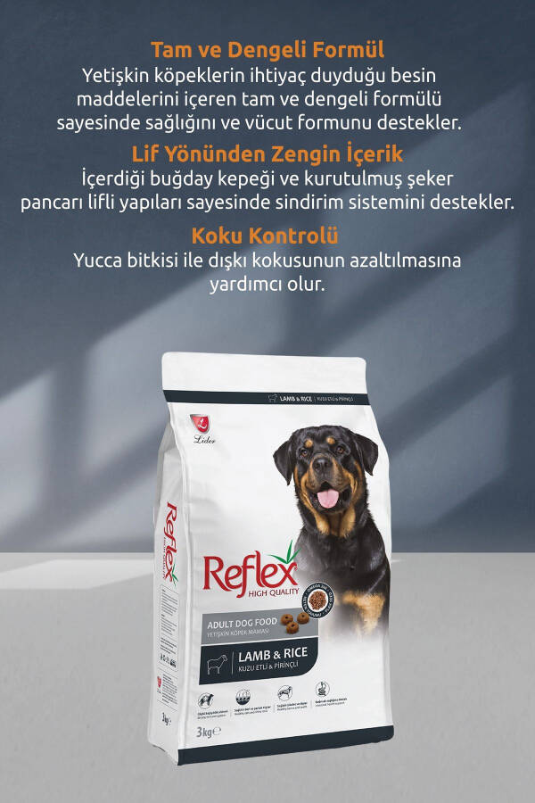 Kattalar uchun Qo'zichoq va Guruchli It Oziq-ovqat 10 Kg - 3