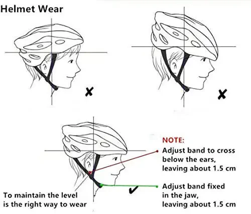 Kattalar uchun velosiped dubulg'asi, Engil unisex velosiped dubulg'asi, Yuqori sifatli havo o'tkazuvchan velosiped dubulg'asi - 10