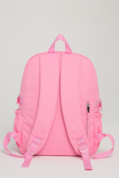 Kawaii Korean style school bag, accessory girl and boy backpack. LIGHT PINK - 4