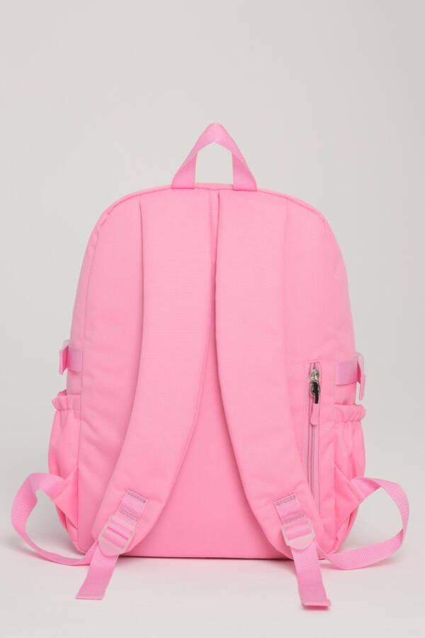 Kawaii Korean style school bag, accessory girl and boy backpack. LIGHT PINK - 9