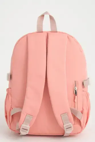 Kawaii Korean Style School Bag with Accessories for Girls and Boys Backpack Powder-Powder - 2