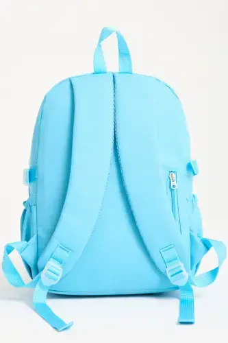 Kawaii корейский стиль школьная сумка с аксессуарами для девочек и мальчиков рюкзак бирюзовый-бирюзовый - 4