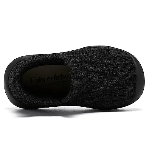 Fahrerliebe Baby Non Slip Socks Shoes Boys Girls Soft Slip On Sneakers Protection Toe Infant Slippers Lightweight Breathable First Walking Shoes - 5