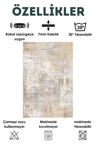 Kaymaz Taban, Yıkanabilir Lavabo Önü Paspası, Banyo Paspası, Duşakabin Önü Paspası-minikare - COMFORTCO (1)